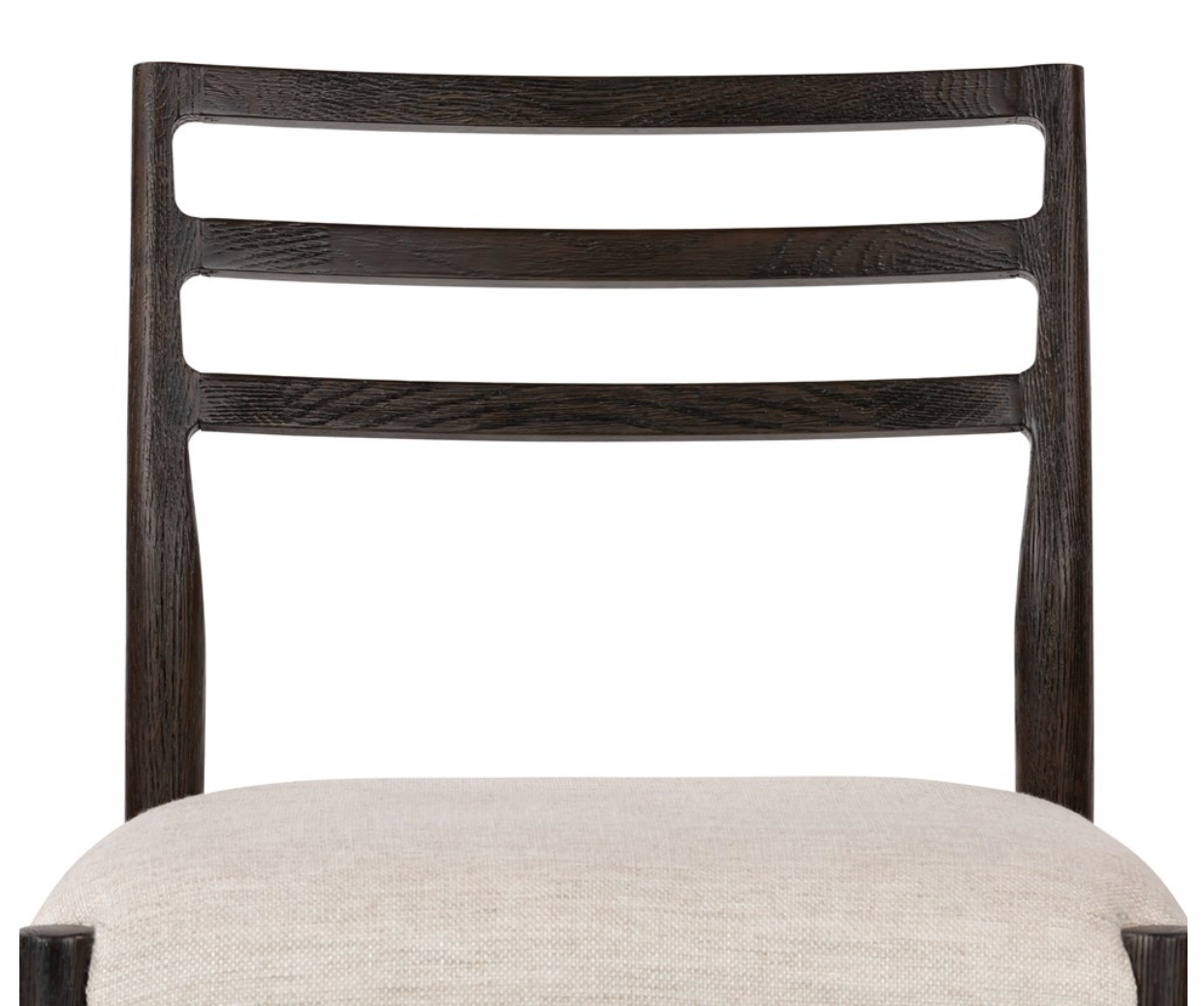 Jolene 40" Counter Stool - Carbon Oak + Linen