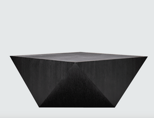 Mulholland 40" Coffee Table - Carbon + Bronze