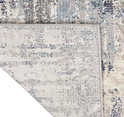 Eternity Area Rug - Ivory/Blue/Grey