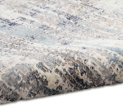 Eternity Area Rug - Ivory/Blue/Grey