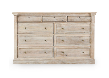 Adele 70" 9 Drawer Dresser - Dune
