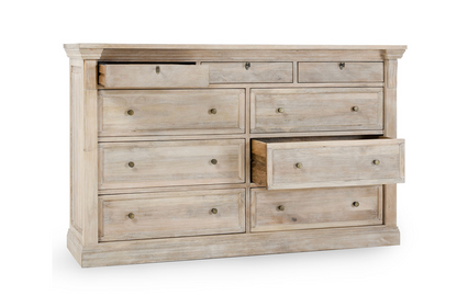 Adele 70" 9 Drawer Dresser - Dune