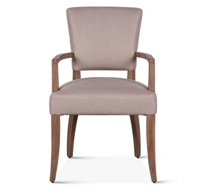 Cindy 22" Upholstered Dining Chair - Beige Linen