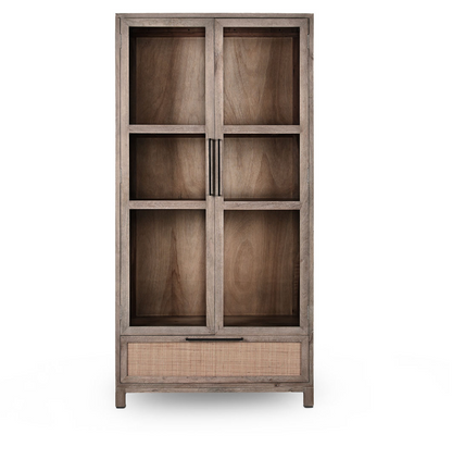 Plateau 42" Two Door Cabinet - Light Natural