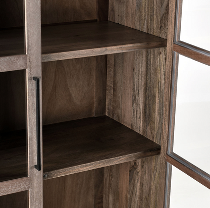 Plateau 42" Two Door Cabinet - Light Natural