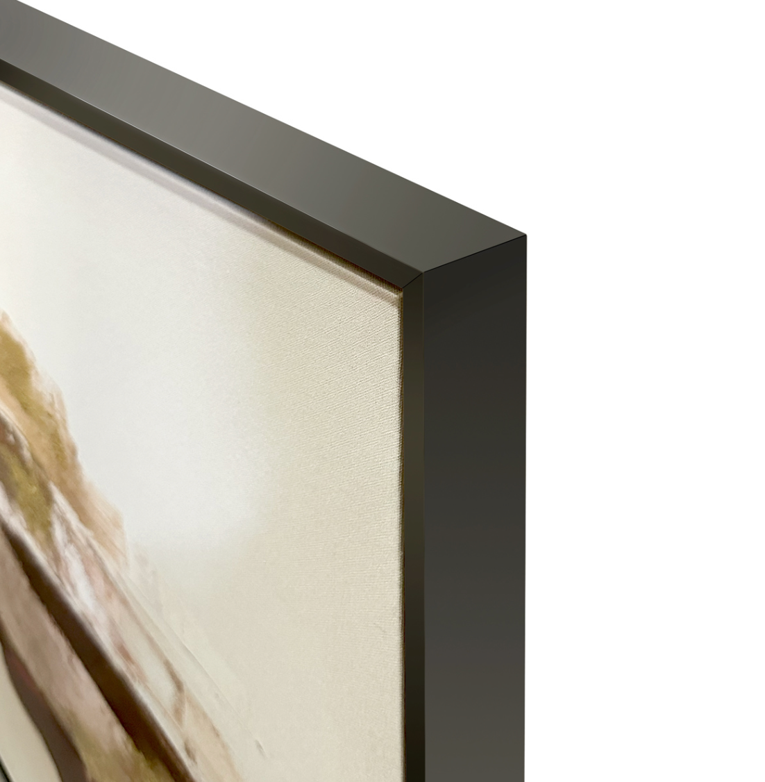 Jolt 36" Hand Painted Framed Canvas Art