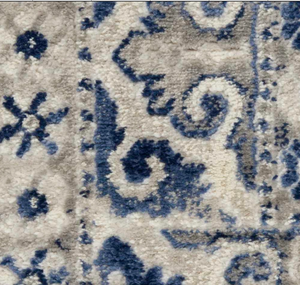 Manchester Area Rug - Ivory/Blue