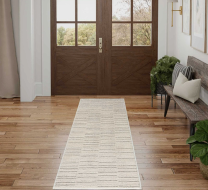 Helsinki Area Rug - Grey/Ivory