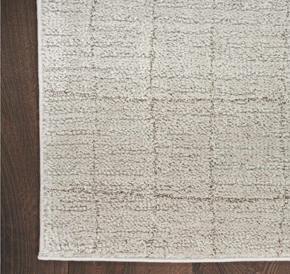 Helsinki Area Rug - Grey Cross Weave
