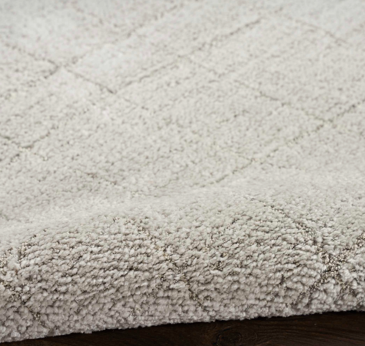 Helsinki Area Rug - Grey Cross Weave