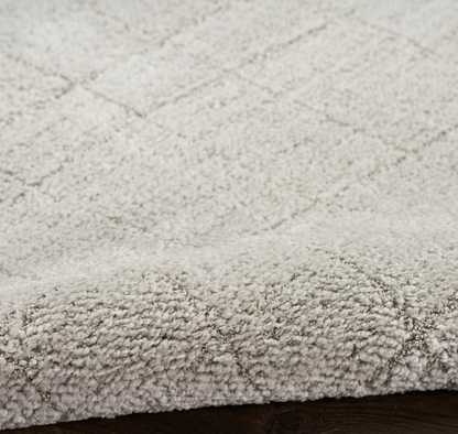 Helsinki Area Rug - Grey Cross Weave