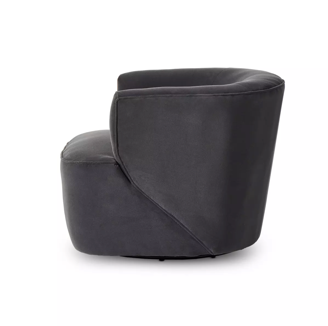 Kaelyn 24" Swivel Chair - Performance Charcoal