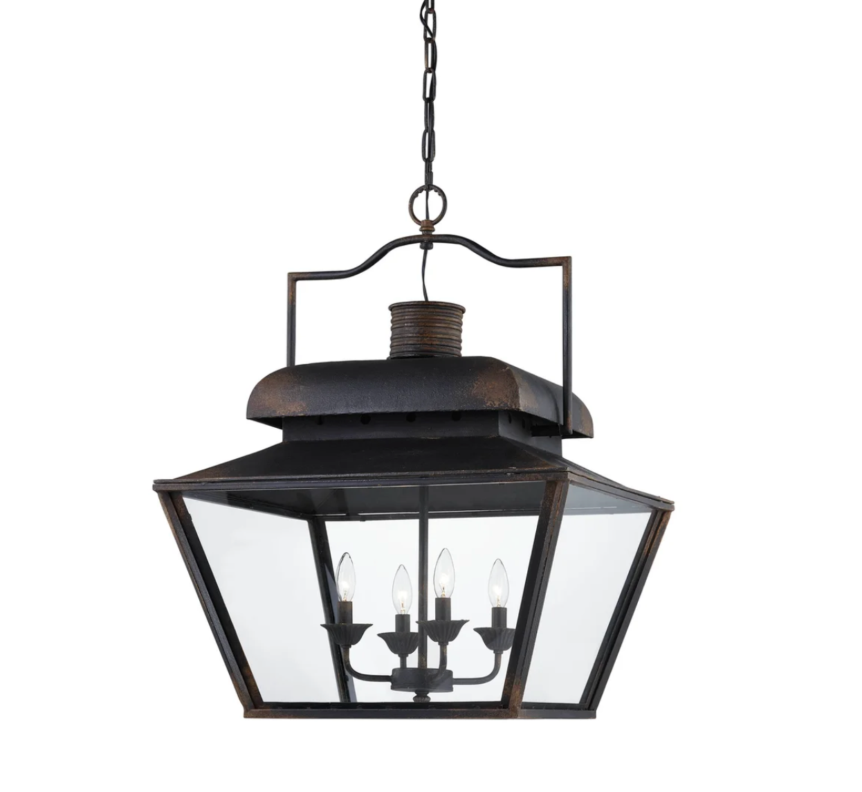 Rook 24" 4 Light Chandelier