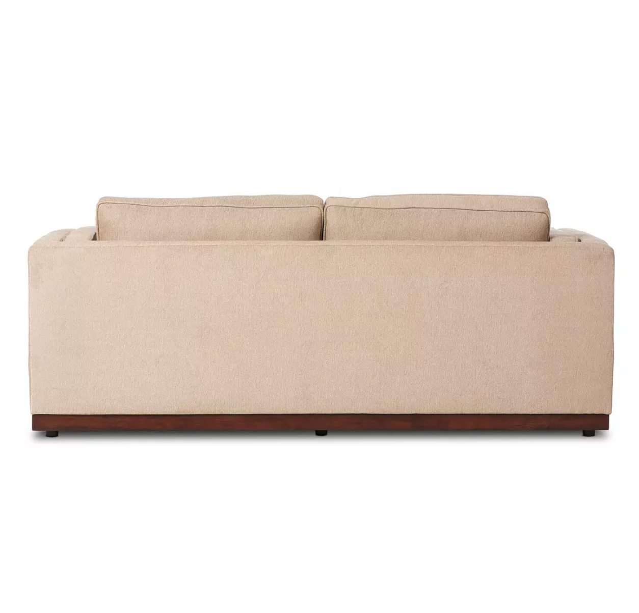 Amber 87" 2 Cushion Sofa - Quenton Pebble