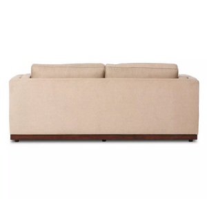 Amber 87" 2 Cushion Sofa - Quenton Pebble