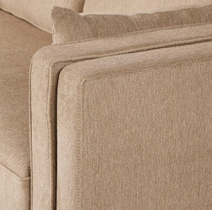 Amber 87" 2 Cushion Sofa - Quenton Pebble