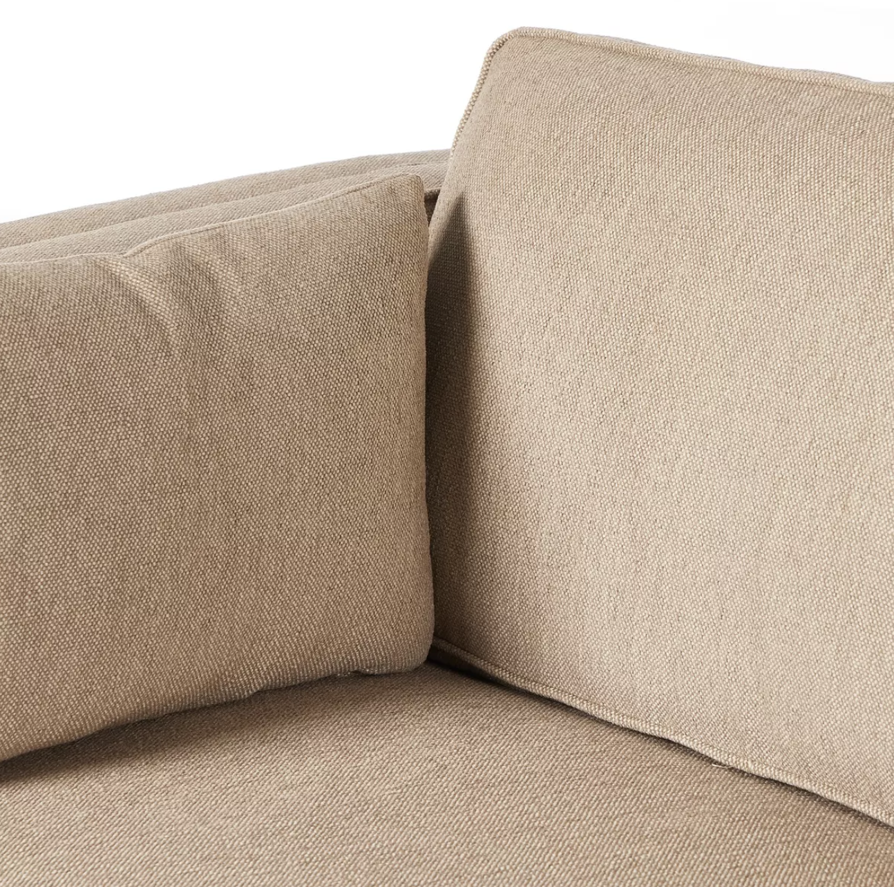 Amber 87" 2 Cushion Sofa - Quenton Pebble