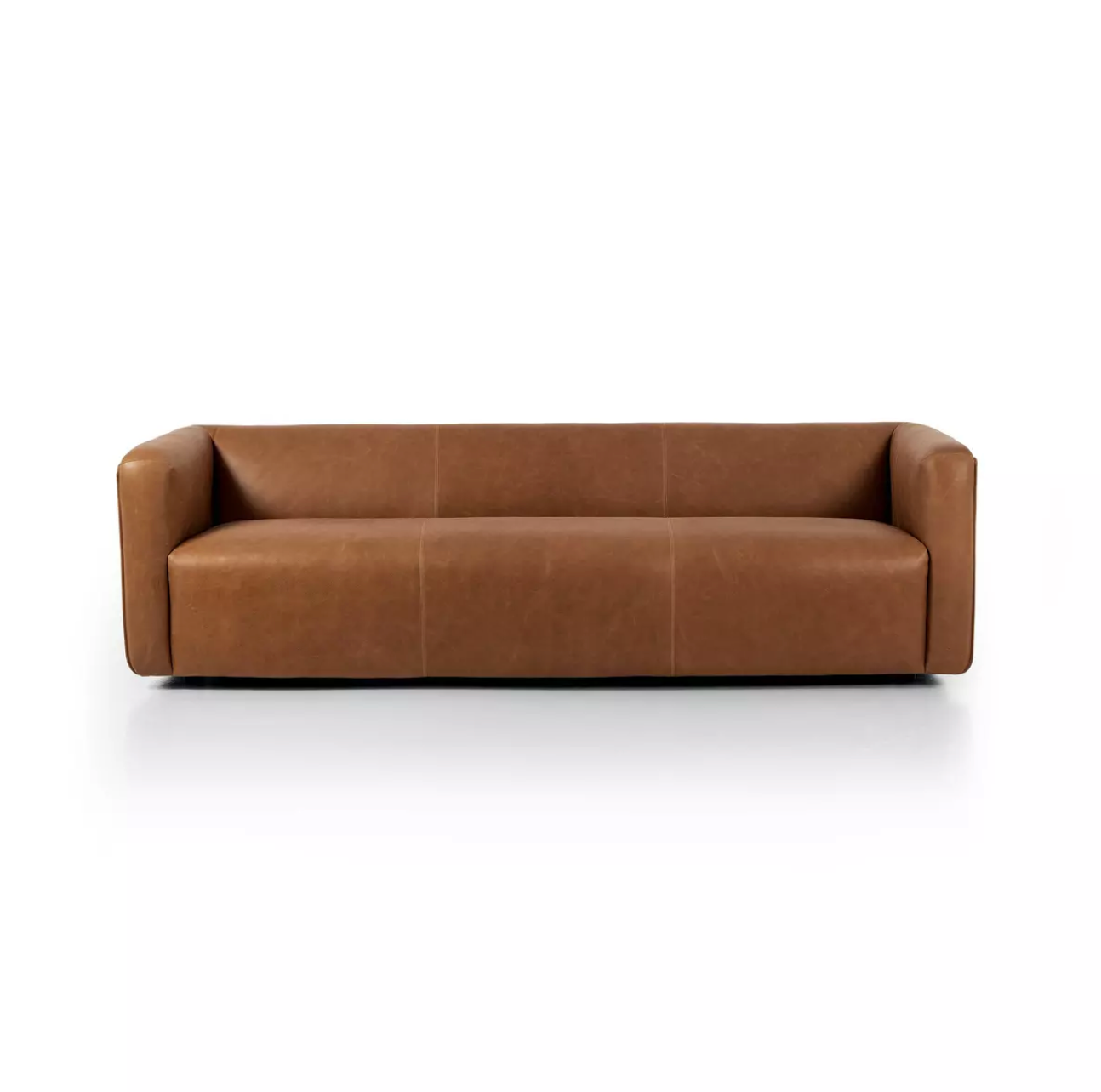 Williamson 97" Top Grain Leather Sofa - Palermo Cognac