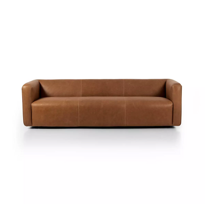 Williamson 97" Top Grain Leather Sofa - Palermo Cognac
