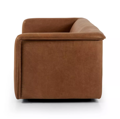 Williamson 97" Top Grain Leather Sofa - Palermo Cognac
