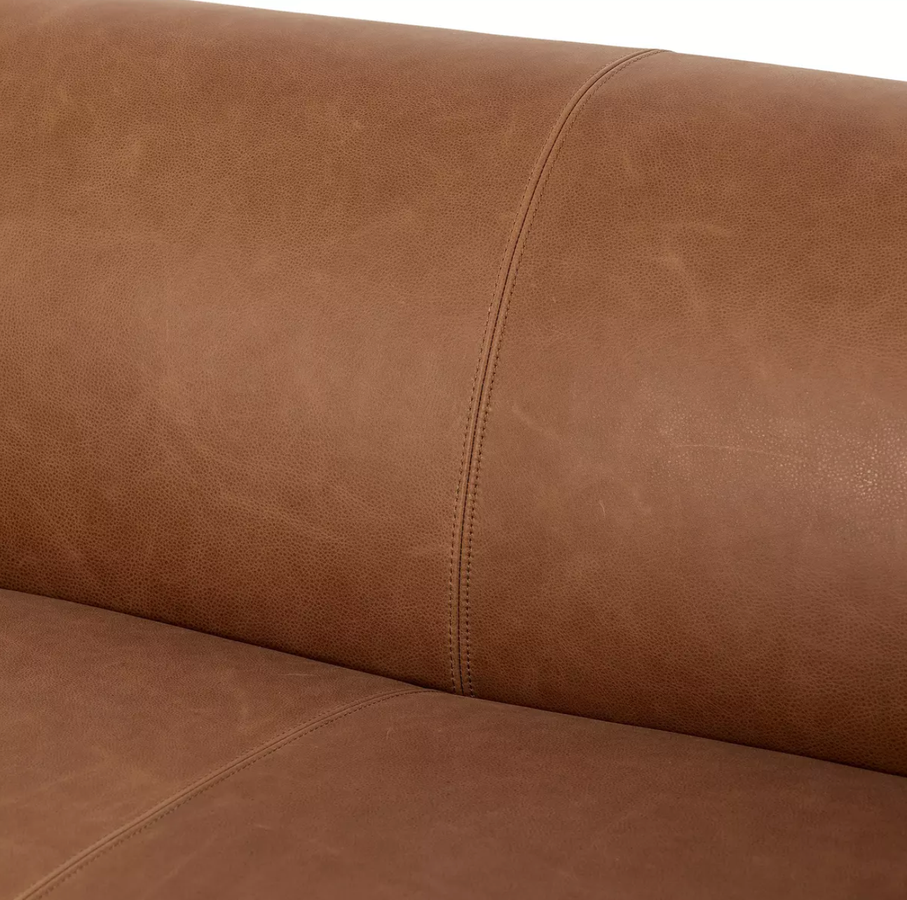 Williamson 97" Top Grain Leather Sofa - Palermo Cognac