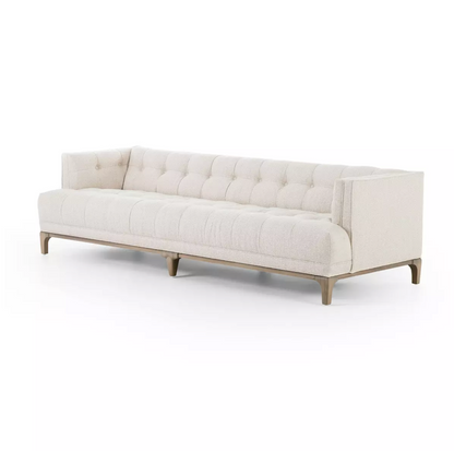 Dillen 91" Bench Cushion Sofa - Kerbey Taupe