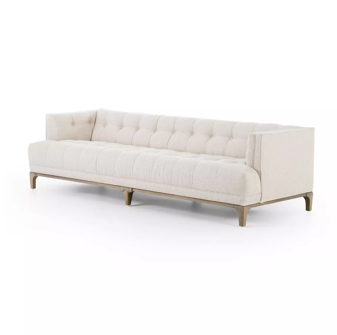 Diane 91" Bench Cushion Sofa - Kerbey Taupe