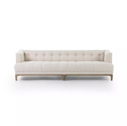 Dillen 91" Bench Cushion Sofa - Kerbey Taupe
