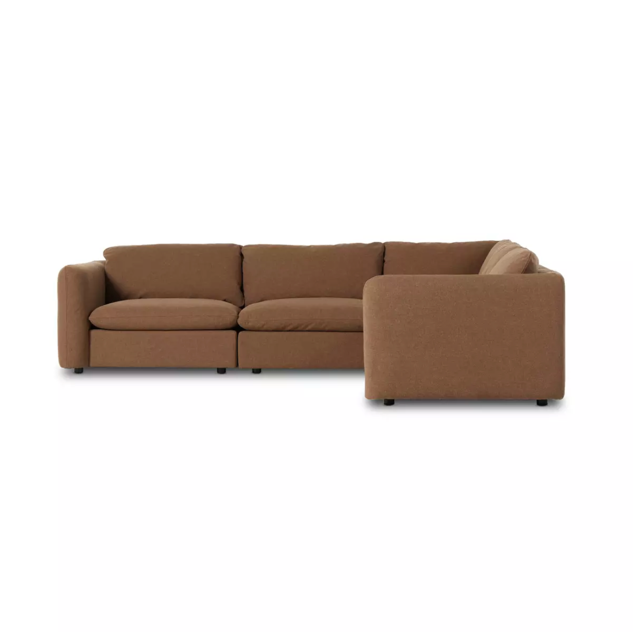 Fuentes 113" 5 Piece Sectional - Antwerp Cafe