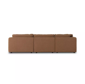 Fuentes 113" 5 Piece Sectional - Antwerp Cafe