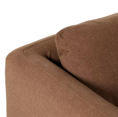 Fuentes 113" 5 Piece Sectional - Antwerp Cafe