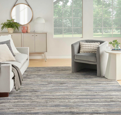 Celestial Area Rug - Ivory/Grey/Blue