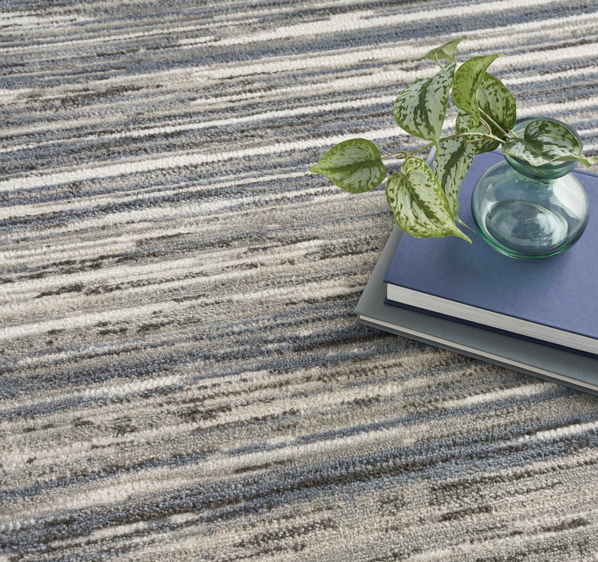 Celestial Area Rug - Ivory/Grey/Blue