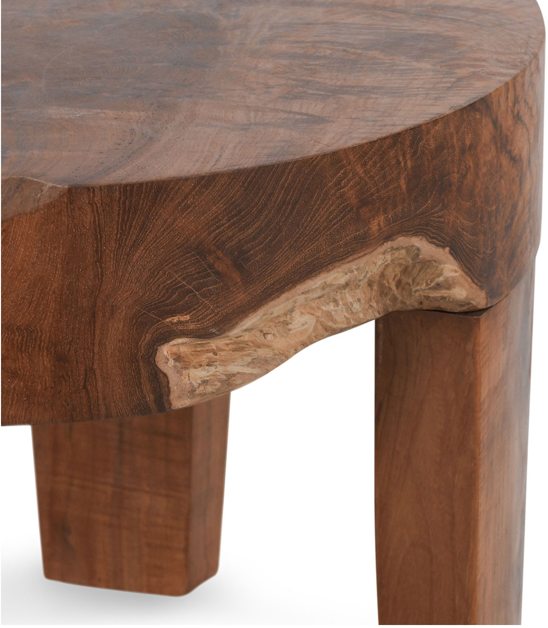 Solstice 15" Round Accent Table - Natural