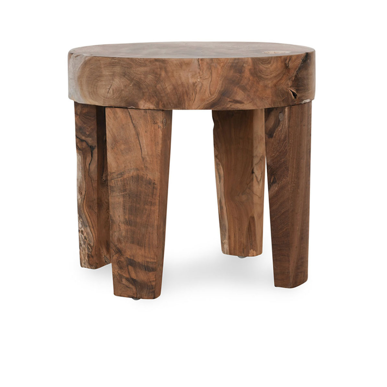 Solstice 18" Round Accent Table - Natural