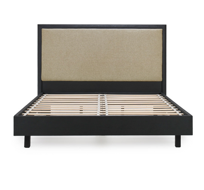 Harmonia 61" Queen Platform Bed - Black