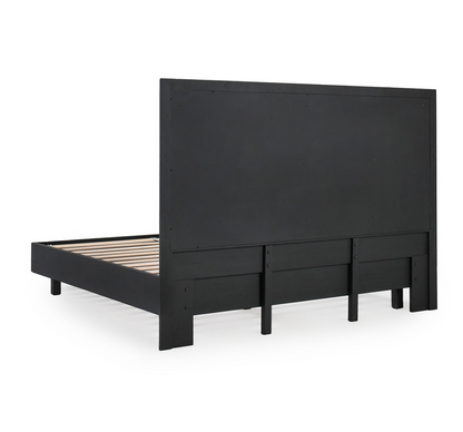 Harmonia 73" King Platform Bed - Black