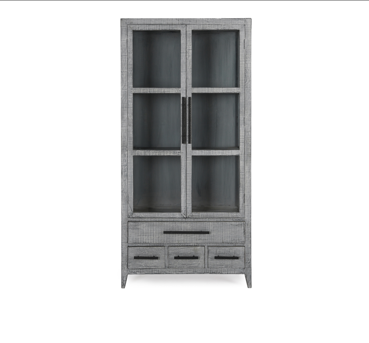 Willow 43" 2 Door 4 Drawer Tall Cabinet - Antique Blue