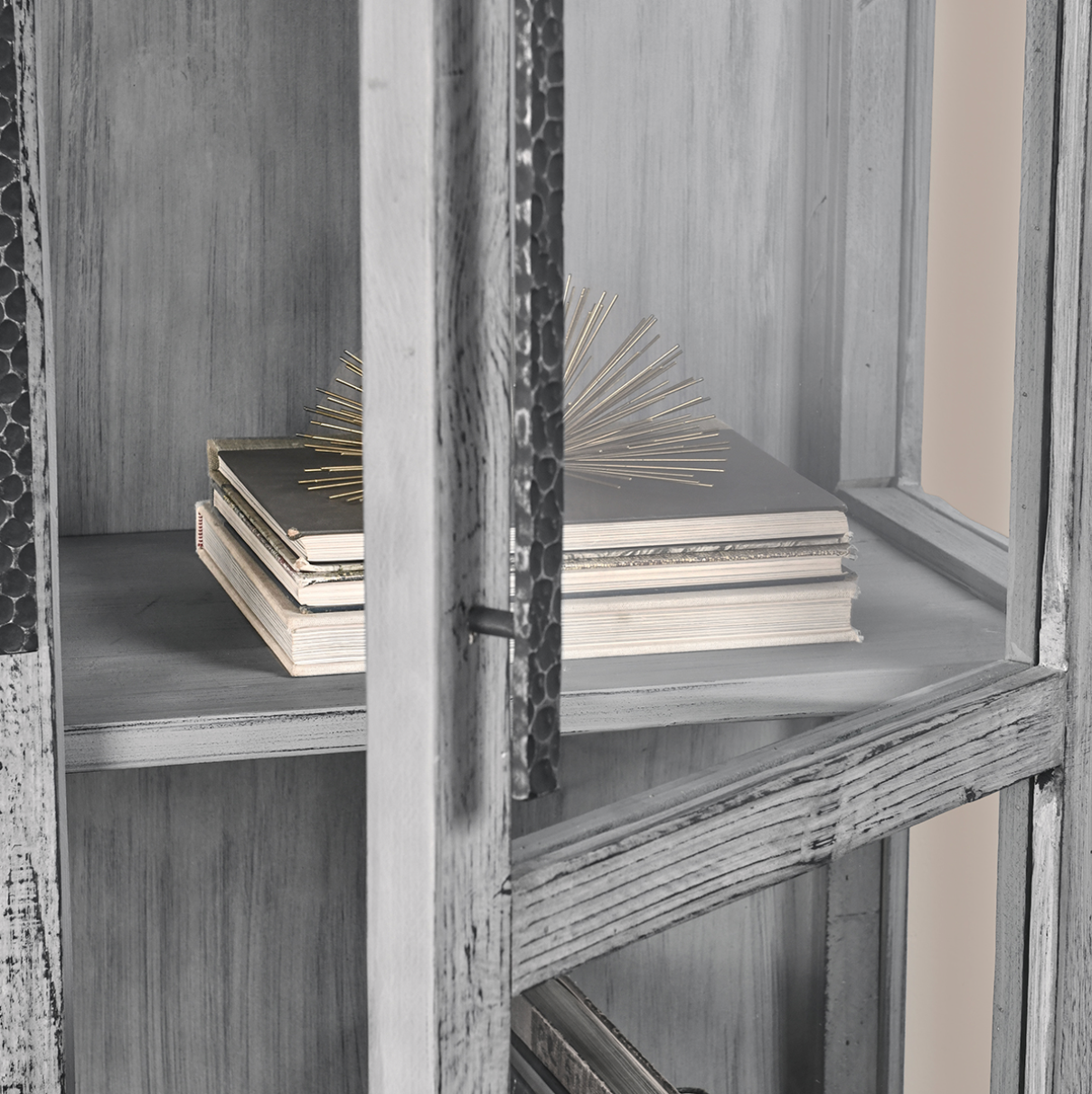 Willow 43" 2 Door 4 Drawer Tall Cabinet - Antique Blue