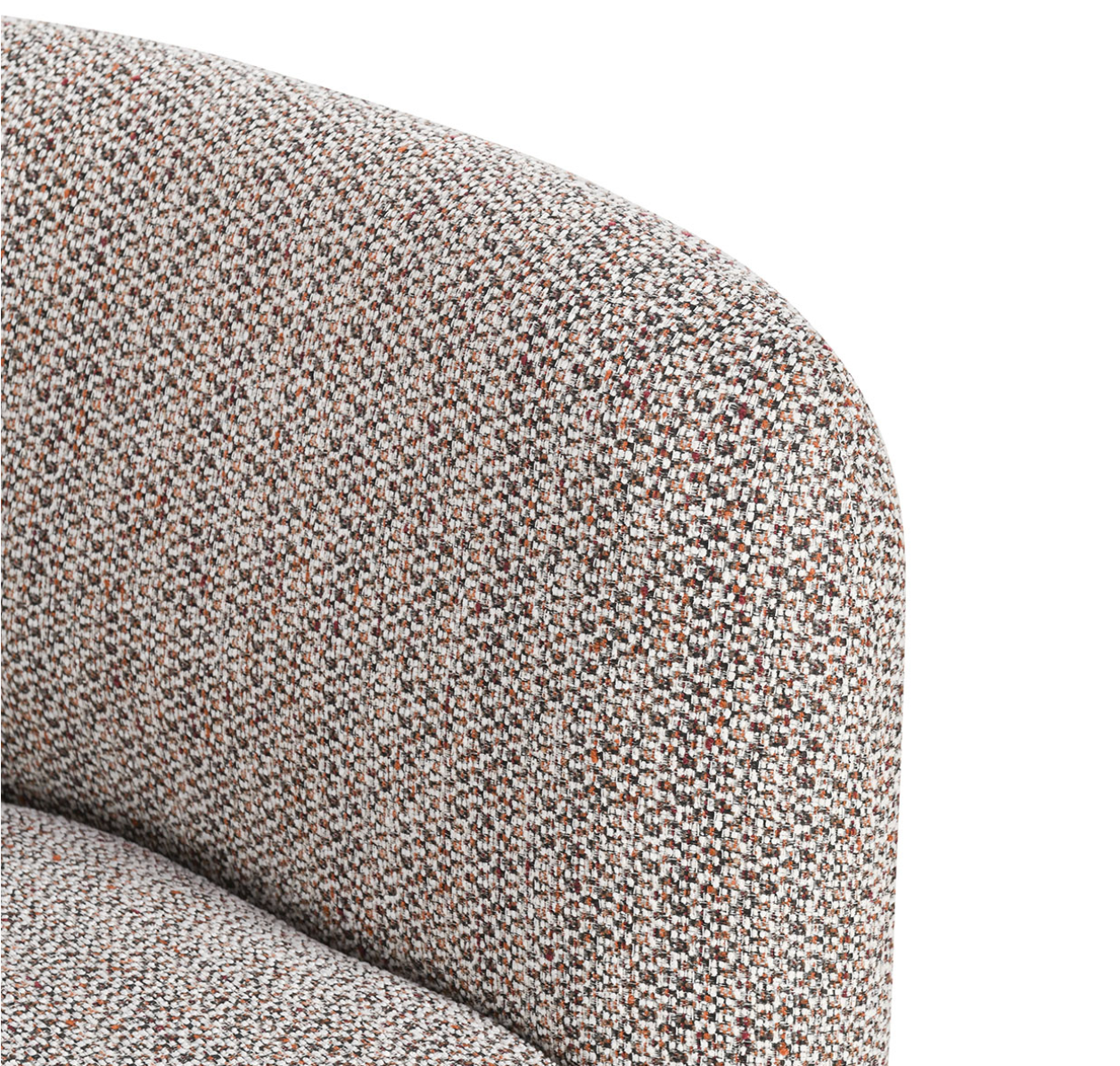 Amara 93" Sofa - Brick