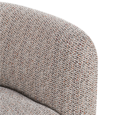 Amara 93" Sofa - Brick