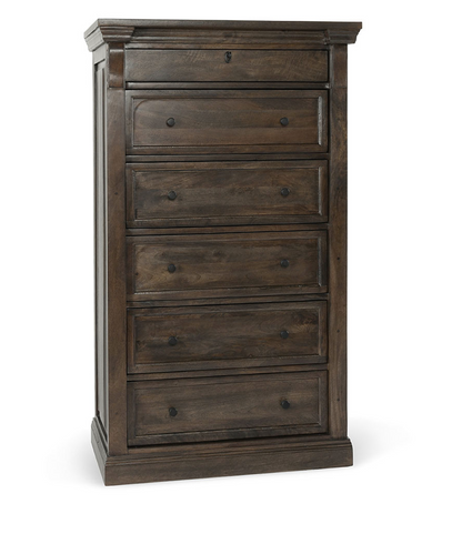 Adele 36" 5 Drawer Chest - Dark Cocoa