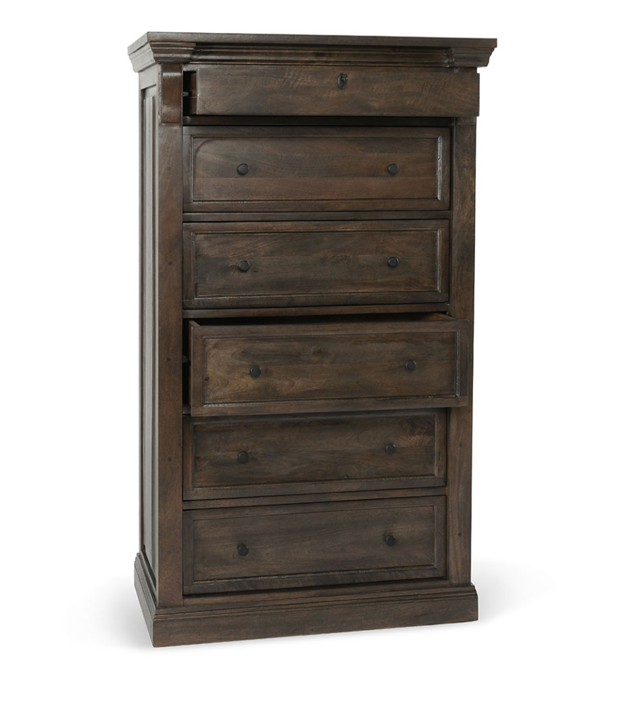 Adele 36" 5 Drawer Chest - Dark Cocoa
