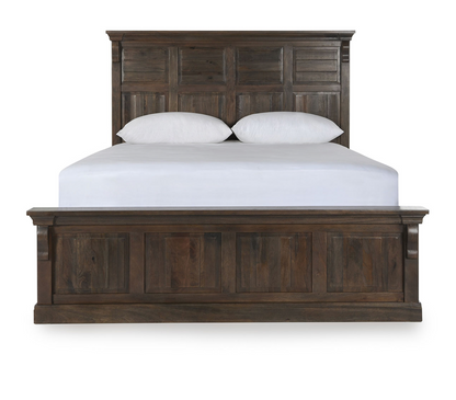 Adele 61" Queen Bed - Dark Cocoa