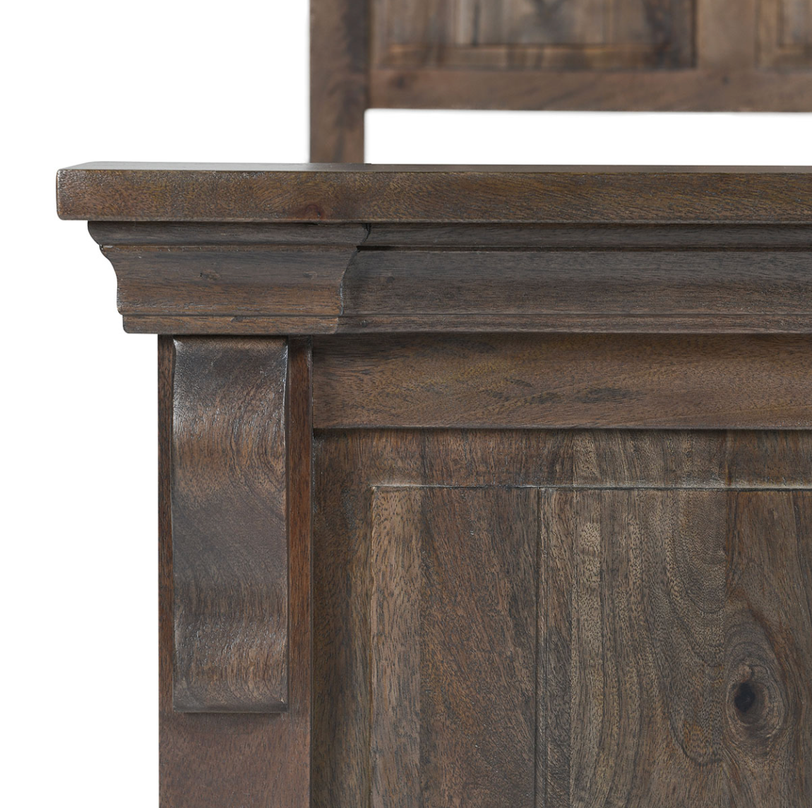 Adele 61" Queen Bed - Dark Cocoa