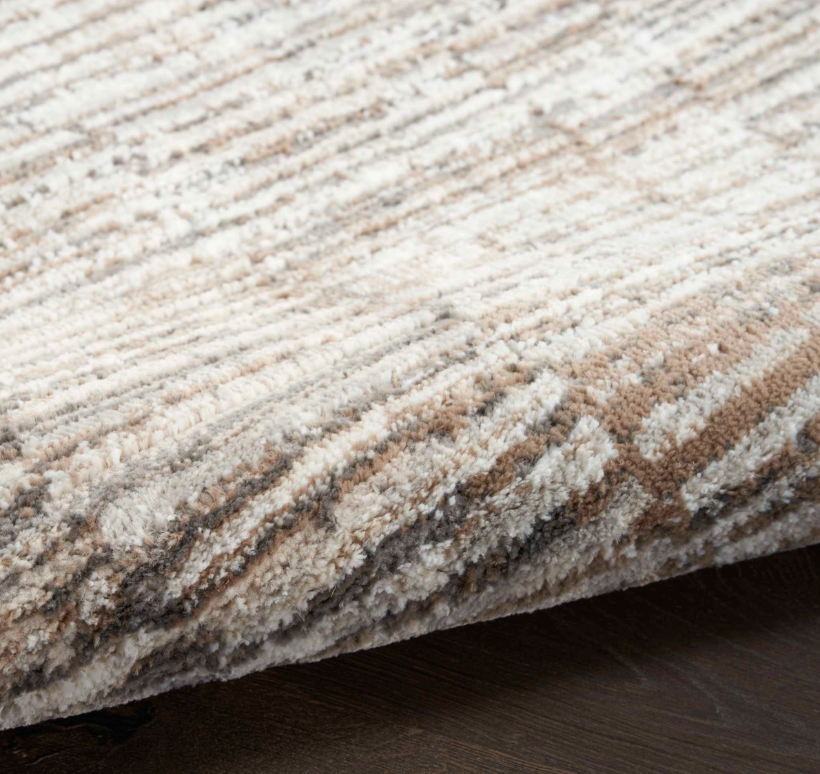 Prism Area Rug - Mocha/Ivory