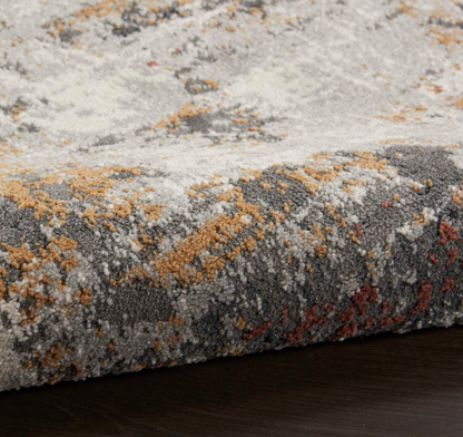 Matrix Area Rug - Grey/Multicolor