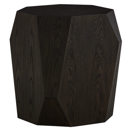 Marisol 19" End Table - Dark Cinder