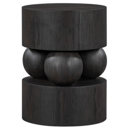 Zenobia 18" End Table - Rich Coffee