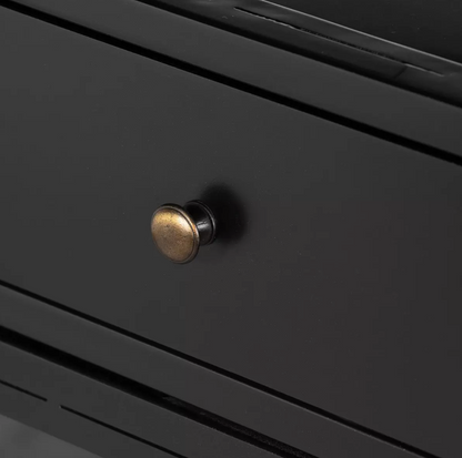 Bellford 35" Shadow Box Cabinet - Black